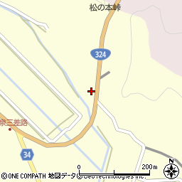 熊本県上天草市松島町今泉599周辺の地図