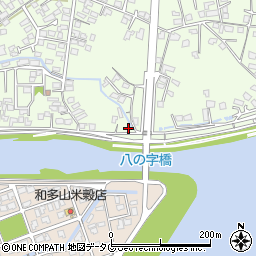 熊本県八代市古城町2504-2周辺の地図