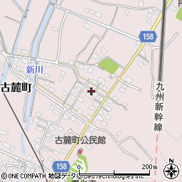 熊本県八代市古麓町267周辺の地図