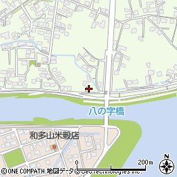 熊本県八代市古城町2504周辺の地図