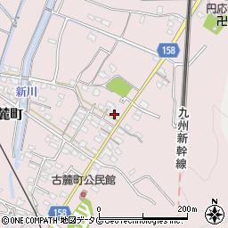 熊本県八代市古麓町245周辺の地図
