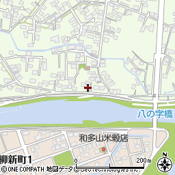 熊本県八代市古城町2569周辺の地図
