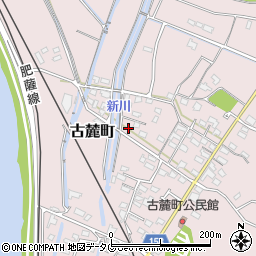 熊本県八代市古麓町305-3周辺の地図