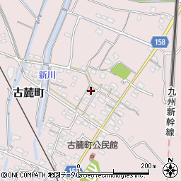 熊本県八代市古麓町272周辺の地図