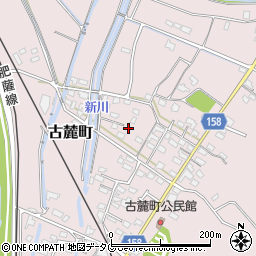 熊本県八代市古麓町302-3周辺の地図