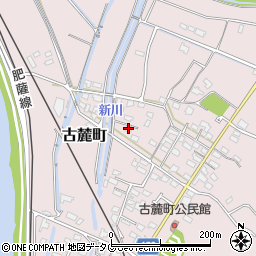 熊本県八代市古麓町302-6周辺の地図