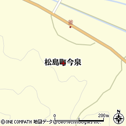 熊本県上天草市松島町今泉周辺の地図