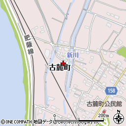 熊本県八代市古麓町422周辺の地図