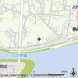 熊本県八代市古城町1610周辺の地図
