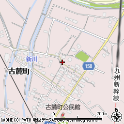 熊本県八代市古麓町207周辺の地図