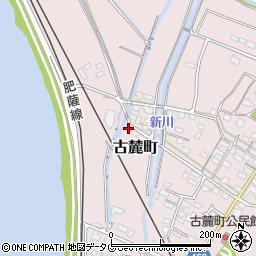 熊本県八代市古麓町442-2周辺の地図