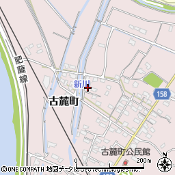 熊本県八代市古麓町307周辺の地図