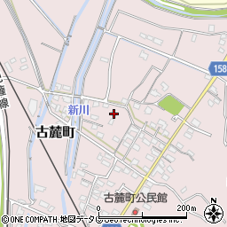 熊本県八代市古麓町291周辺の地図