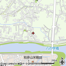 熊本県八代市古城町2577周辺の地図