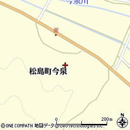 熊本県上天草市松島町今泉2388周辺の地図