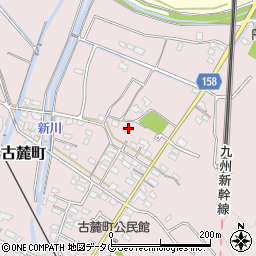 熊本県八代市古麓町208-1周辺の地図