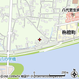 熊本県八代市古城町1587-5周辺の地図