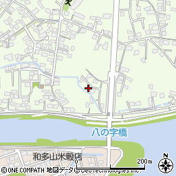 熊本県八代市古城町2493-11周辺の地図