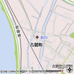 熊本県八代市古麓町443周辺の地図