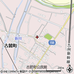 熊本県八代市古麓町167周辺の地図
