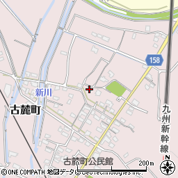 熊本県八代市古麓町167周辺の地図