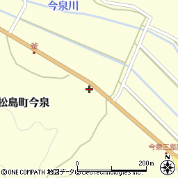 熊本県上天草市松島町今泉2408周辺の地図