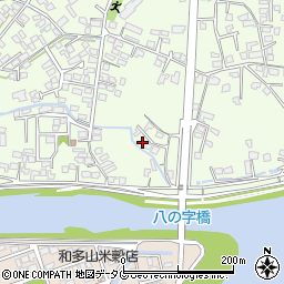 熊本県八代市古城町2493-1周辺の地図