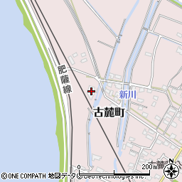 熊本県八代市古麓町767周辺の地図