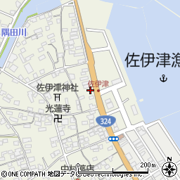 熊本県天草市佐伊津町2174周辺の地図