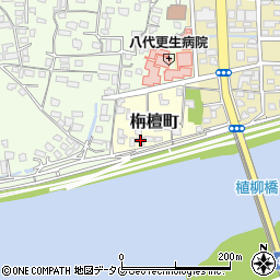 熊本県八代市栴檀町1512周辺の地図