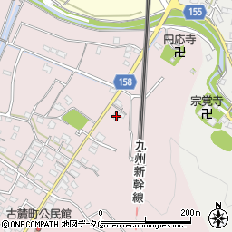 熊本県八代市古麓町1021周辺の地図