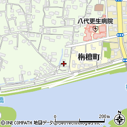 熊本県八代市古城町1532-1周辺の地図