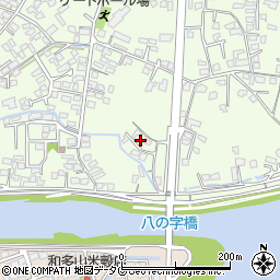 熊本県八代市古城町2493周辺の地図