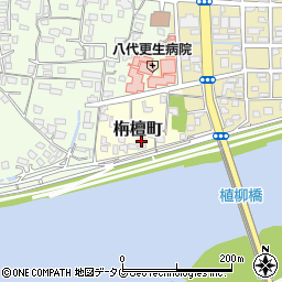 熊本県八代市栴檀町1511-2周辺の地図