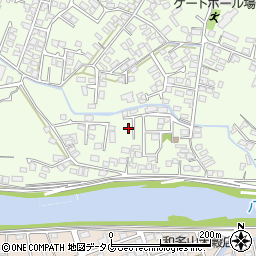 熊本県八代市古城町2555周辺の地図