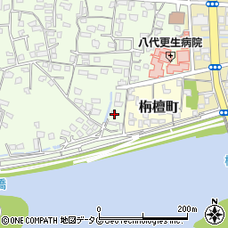 熊本県八代市古城町1532周辺の地図