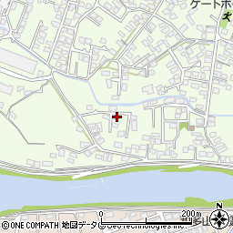 熊本県八代市古城町2771-1周辺の地図