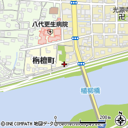 熊本県八代市栴檀町1482周辺の地図