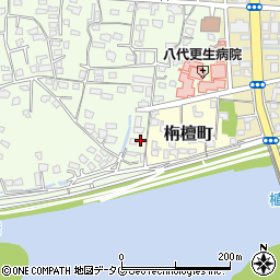 熊本県八代市古城町1532-8周辺の地図