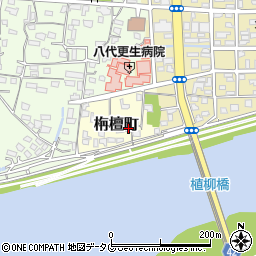 熊本県八代市栴檀町1508周辺の地図
