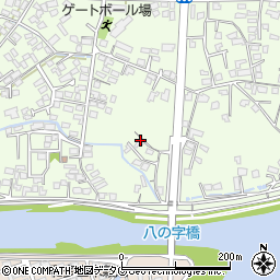 熊本県八代市古城町2493-2周辺の地図