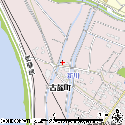 熊本県八代市古麓町455周辺の地図