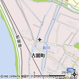 熊本県八代市古麓町455周辺の地図