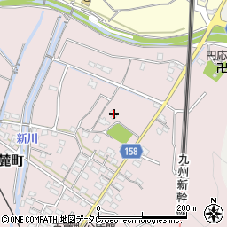 熊本県八代市古麓町201周辺の地図