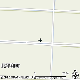 熊本県八代市北平和町206周辺の地図