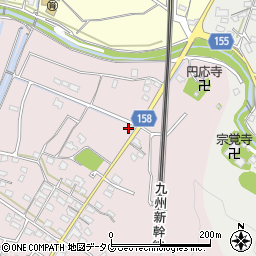 熊本県八代市古麓町186周辺の地図