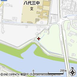熊本県八代市古城町2636周辺の地図