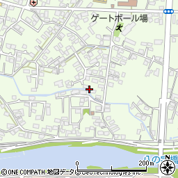 熊本県八代市古城町2475-4周辺の地図