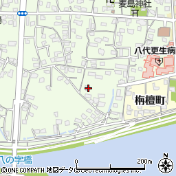 熊本県八代市古城町1561周辺の地図