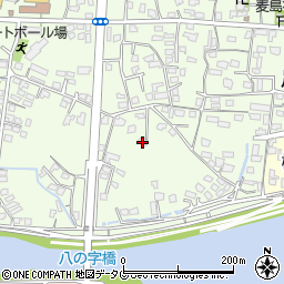 熊本県八代市古城町1683-4周辺の地図